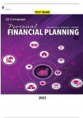 Test Bank - Personal Financial Planning ED.15 by Randy Billingsley, Lawrence J. Gitman & Michael D. Joehnk- Complete Elaborated and Latest Test Bank. ALL Chapters(1-15) included - Updated for 2023