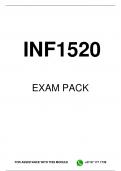 INF1520 EXAM PACK 2024