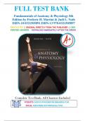 Test Bank For Fundamentals Of Anatomy And Physiology 8th Edition By Martini 9780321505897 Chapter 1-29 | Complete Guide A+