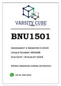BNU1501 Assignment 2 (ANSWERS) Semester 2 2023 - DISTINCTION GUARANTEED
