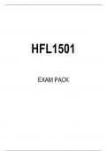 HFL1501 EXAM PACK 2023