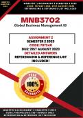 MNB3702 Assignment 2 (707240) Due: 21st August 2023(these are my own workings and answers) Case Study for Semester 1 2023  Distinction Guaranteed 