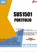 SUS1501 Portfolio 2023