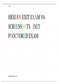 HESI RN EXIT EXAM SCREENSHOTS INET PROCTORED V1-V6 ALL IN ONE. GUARANTEED TO ACE YOUR GRADE .