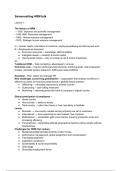 Summary -  Human Resource Management B&M (EBB617B05)
