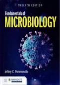 Test Bank for Fundamentals of Microbiology 12th Edition by Jeffrey C. Pommerville | Latest Guide 