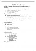 CHAPTERS 1-4 TEXTBOOK/CLASS NOTES