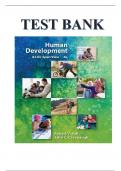 TEST BANK FOR HUMAN DEVELOPMENT A LIFE-SPAN VIEW 8TH EDITION ROBERT V. KAIL JOHN C. CAVANAUGH ISBN-10 1337554839, ISBN-13 9781337554831