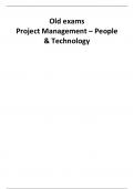 [21-22] Exams Project Management: People & Technology