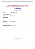 BIOL 10016 Biotechnology - Experiment 6 Total Protein Assay (2023)(NEW)