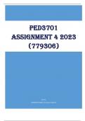 PED3701 Assignment 4 2023 (779306)