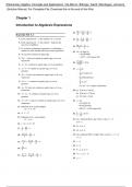 Elementary Algebra, Concepts and Applications, 10e Marvin  Bittinger, David  Ellenbogen, Johnson (Solution Manual)
