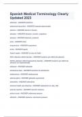 Spanish Medical Terminology Clearly Updated 2023