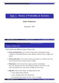 Introduction to Econometrics All Slides