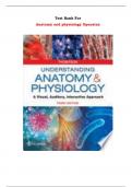 Test Bank For Anatomy and physiology Openstax | All Chapters, Latest Edition|