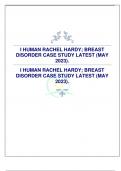 I HUMAN RACHEL HARDY; BREAST DISORDER CASE STUDY LATEST (MAY 2023).