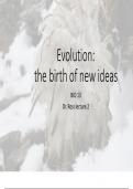 Intro to Evolution 