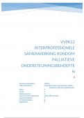 VVPK12 interprofessionele samenwerking rondom palliatieve ondersteuningsbehoefte