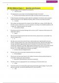 NR 601 Midterm Exam 1 – Question and Answers