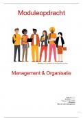 Moduleopdracht Management & Organisatie - (cijfer: 8) Schoevers/NCOI