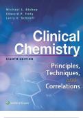 Clinical chemistry principles techniques correlations 