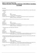 Complete Test Bank Human Heredity Principles and Issues 11th Edition Cummings   Questions & Answers with rationales (Chapter 1-19)
