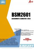 BSM2601 Assignment 6 (COMPLETE ANSWERS) Semester 1 2023