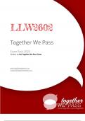 LLW2602 Exam Pack 2023