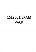 CSL2601 EXAMPACK 