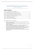 Gender & Diversity (MAWB3005) samenvatting colleges en aantekeningen