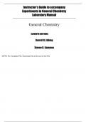 General Chemistry, 11e Darrell Ebbing, Steven D. Gammon (Solution Manual)