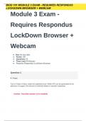  BIOD 101 Module 3 Exam - Requires Respondus LockDown Browser + Webcam 