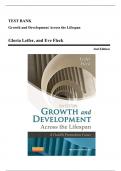 Test Bank - Growth and Development Across the Lifespan, 2nd Edition (Leifer, 2013), Chapter 1-16 | All Chapters