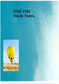EML1501 Study Notes.