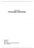 Masterclass Persoonlijk Leiderschap - cijfer 7.0, NCOI, MBA, incl. beoordeling
