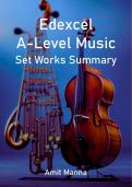Edexcel A-Level Music Set Works Summary