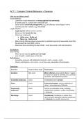 WJEC Criminology Unit 2 AC1 Summary Notes