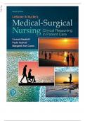 Test Bank For Medical Surgical Nursing, Clinical Reasoning 7th Edition By LeMone Burke