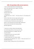 ASE A5 questions with correct answers