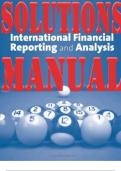 SOLUTIONS MANUAL for International Financial Reporting and Analysis 5th Edition by David Alexander, Anne Britton & Ann Jorissen. ISBN-13 978-1408032282. (Chapter 1-30_Solutions to the Exercises).