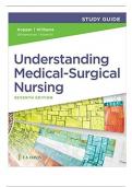 STUDY GUIDE FOR UNDERSTANDING MEDICAL SURGICAL NURSING, 7th Edition Answers||ISBN NO:10,1719644594||ISBN NO:13,978-1719644594||COMPLETE GUIDE A+