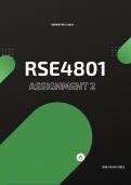 RSE4801 SEMESTER 01 ASSIGNMENT 02 2023