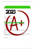 NR509 Final Exam (New-2023) / NR 509 Final Exam: Chamberlain College of Nursing |100% Correct Q & A|