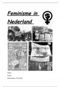Praktische opdracht Geschiedenis Feminisme in Nederland