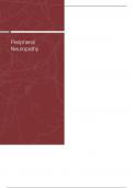 Peripheral Neuropathy Summary notes