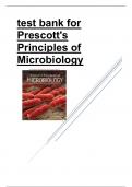 Prescott s microbiology 12th edition test bank 2024 latest update by joanne willey verified chapters 1 42 complete