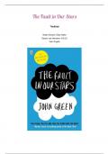 The fault in our stars - bookreport