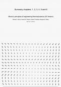 Samenvatting Moran′s Principles of Engineering Thermodynamics -  Thermodynamica - Thermodynamica (TN-WARMT-22)