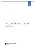 Bioprocestechnologie: Plan van aanpak: zuurstof onderzoek in water (7/10)