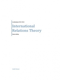 International Relations Theory - 